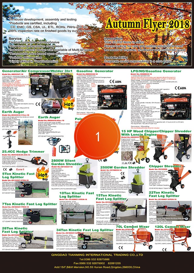 Autumn Flyer 2018
